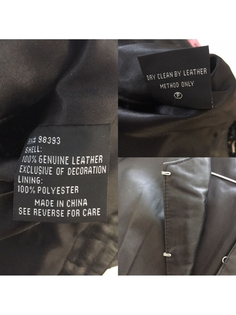 𝅺Pamela McCoy leather jacket - Picture 8 of 8
